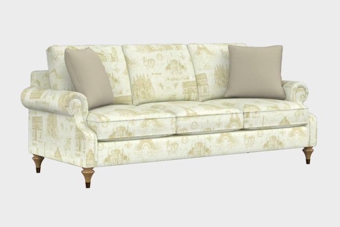 爵士款三人沙发