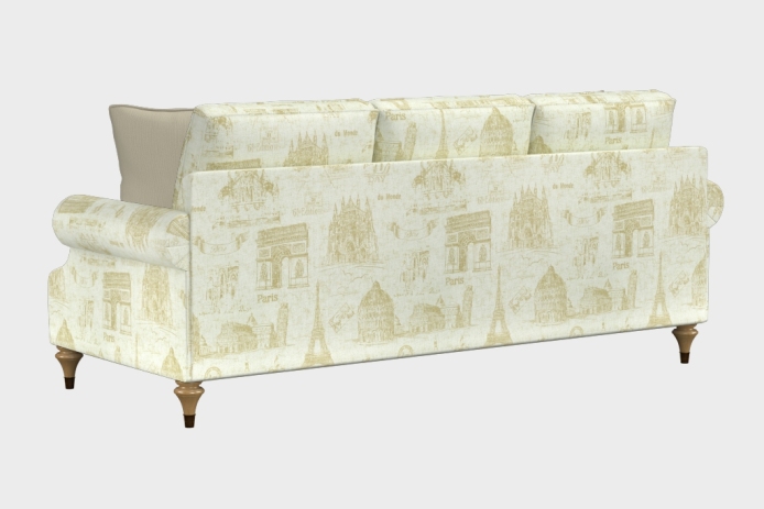 爵士款三人沙发