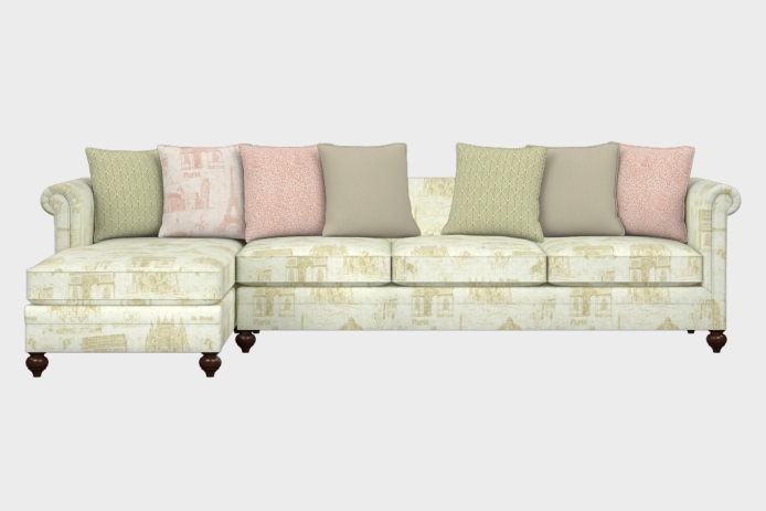 布艺-左三人+右贵妃