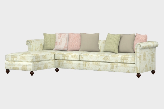 布艺-左三人+右贵妃