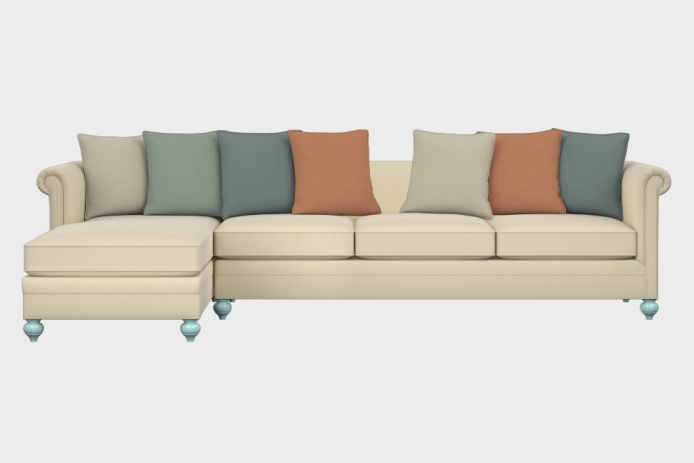 布艺-左三人+右贵妃