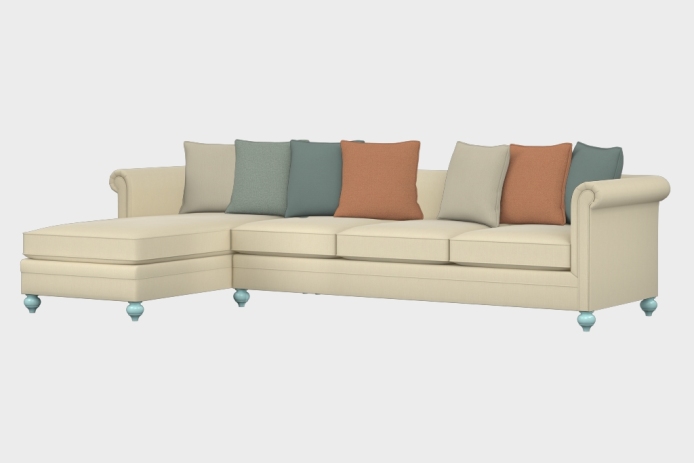 布艺-左三人+右贵妃