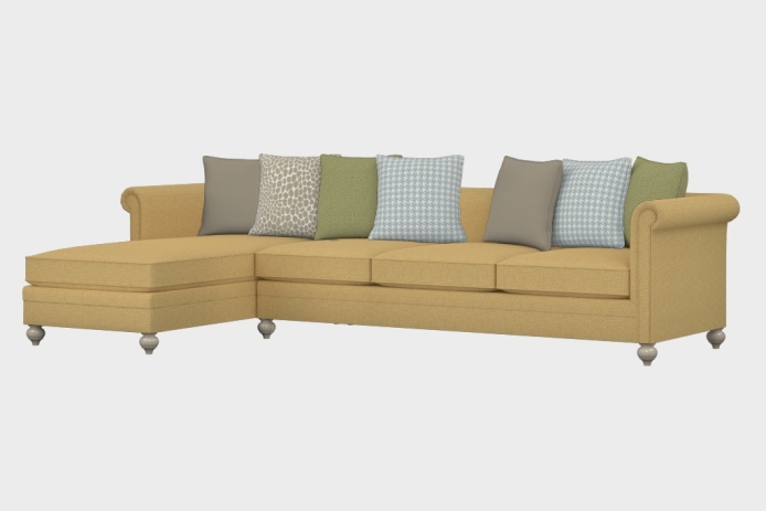 布艺-左三人+右贵妃