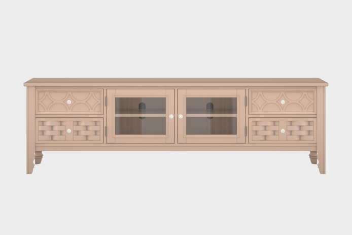 四抽双开门电视柜