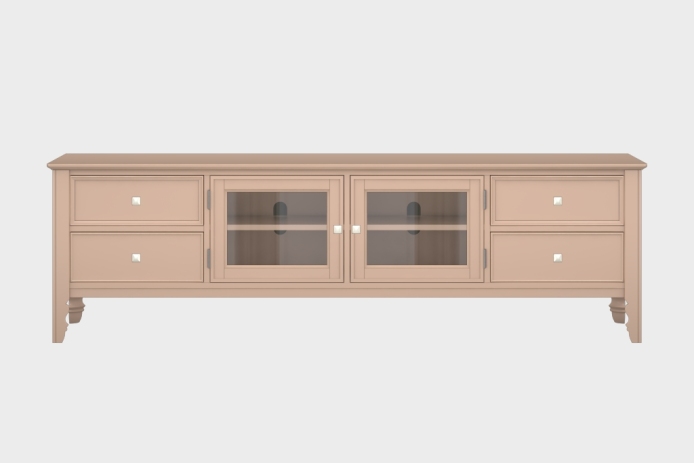 四抽双开门电视柜