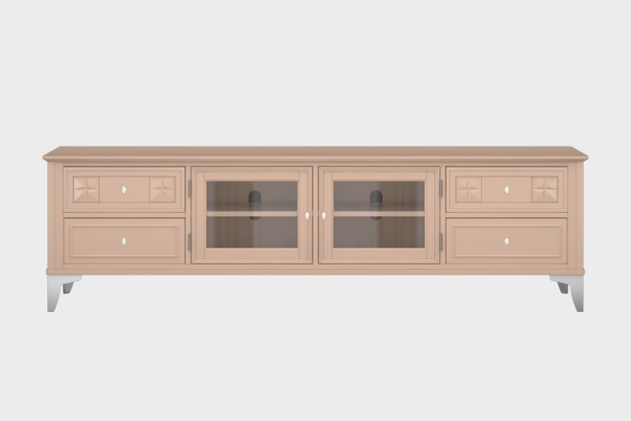 四抽双开门电视柜