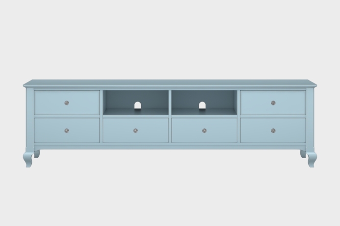 六抽双隔板电视柜