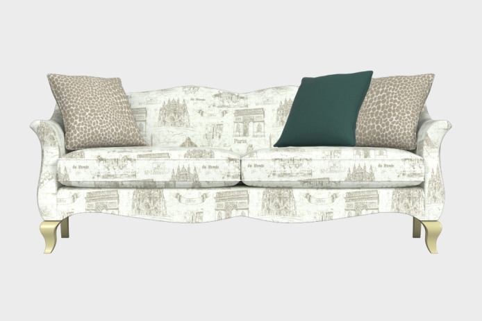 香颂款三人沙发