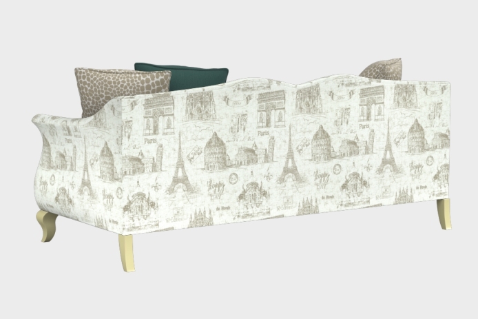 香颂款三人沙发