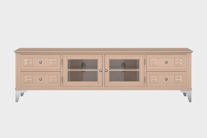 四抽双开门电视柜