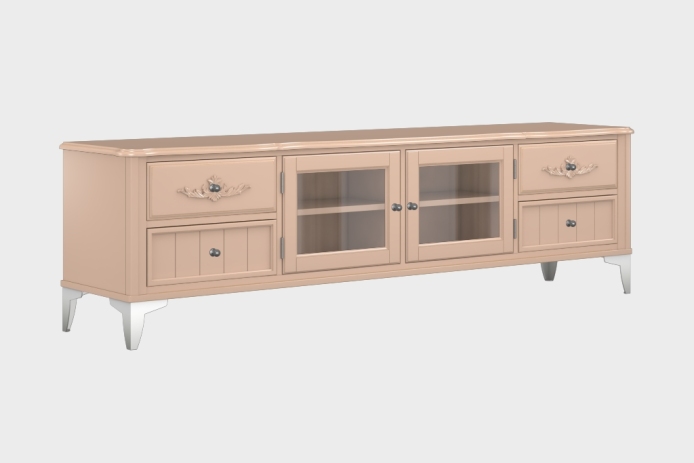 四抽双开门电视柜