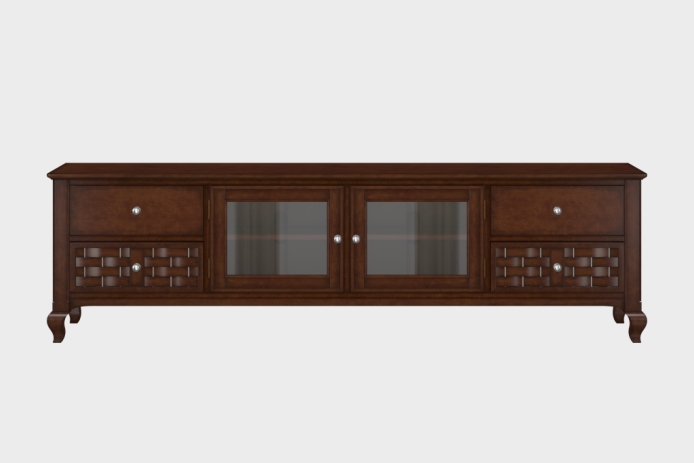 四抽双开门电视柜