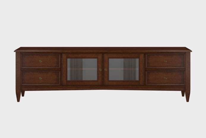 四抽双开门电视柜