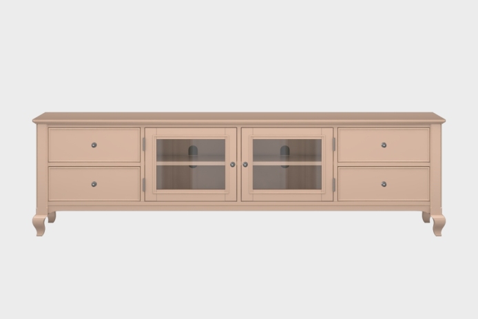 四抽双开门电视柜