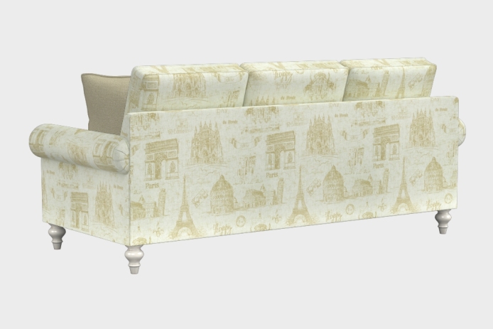 溪音款三人沙发