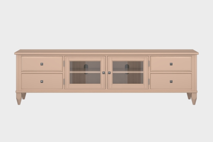 四抽双开门电视柜