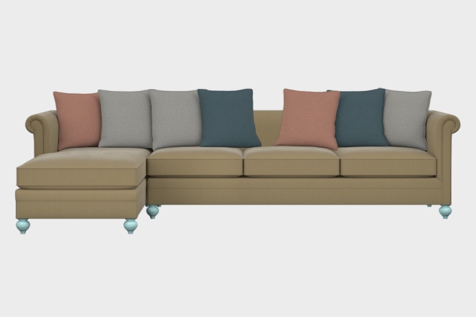 布艺-左三人+右贵妃