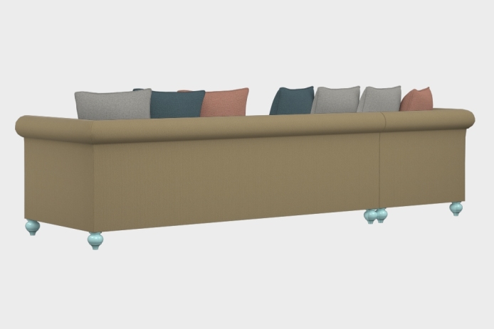 布艺-左三人+右贵妃