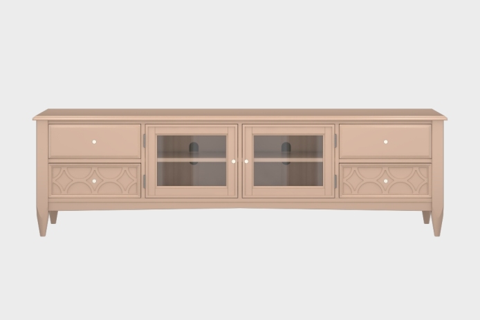 四抽双开门电视柜