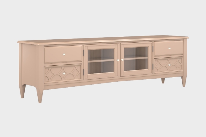 四抽双开门电视柜