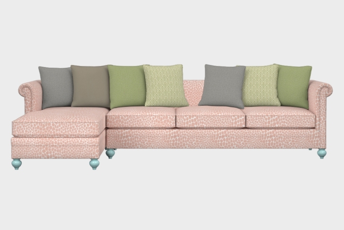 布艺-左三人+右贵妃