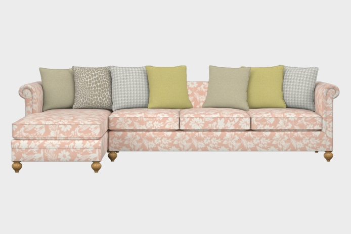 布艺-左三人+右贵妃