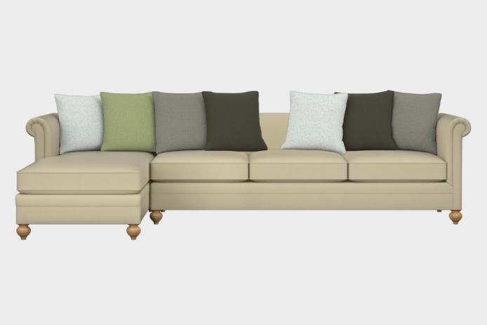 布艺-左三人+右贵妃