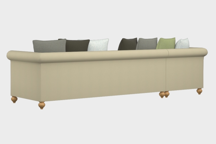 布艺-左三人+右贵妃