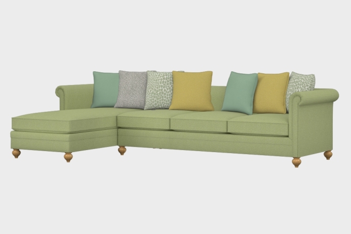 布艺-左三人+右贵妃